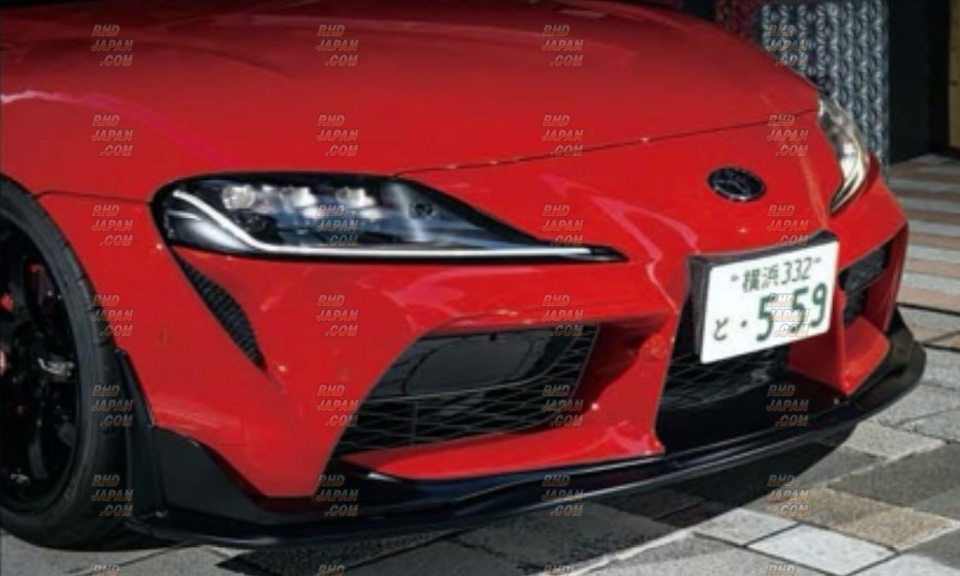 Max Orido X AKEa Supra Style Collaboration Front Lip Spoiler & End
